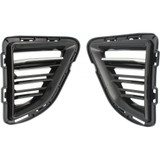For Chevy Camaro Fog Light Cover 2017 2018 Outer | w / 50th Anniversary Package | SS Model | Convertible | Chrome (CLX-M0-USA-RC01550006-CL360A70-PARENT1)