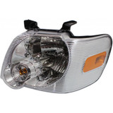 For Ford Explorer Sport Trac Headlight Assembly 2007 08 09 2010 | Chrome | Eddie Bauer/Limited/XLS/XLT | w/o Ironman/Sport Package | CAPA Certified (CLX-M0-K30-1131L-AC-CL360A51-PARENT1)