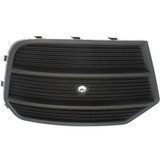 For Audi Q3 / Q3 Quattro Fog Light Cover 2016 2017 2018 Outer | 1-Piece Bumper | w / PAS Holes | Textured Black (CLX-M0-USA-RA01550004-CL360A70-PARENT1)