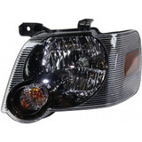 For Ford Explorer Headlight Assembly 2007 2008 | Black | XLT/Adrenalin | w/ Ironman/Sport Package (CLX-M0-K30-1131L-AS2-CL360A50-PARENT1)