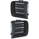 For Nissan Pathfinder Fog Light Cover 1999-2004 Inner | Grille Bezel | Black (CLX-M0-USA-N015504-CL360A70-PARENT1)