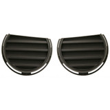 For Chevy HHR Fog Light Cover 2006 07 08 09 10 2011 | Access Hole | Textured Black (CLX-M0-USA-REPC018908-CL360A70-PARENT1)