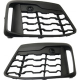For BMW X1 Fog Light Cover 2016 2017 2018 Outer | Grille Bezel | w/ M Package and PDC Sensor Holes (CLX-M0-USA-RB01550012-CL360A70-PARENT1)