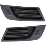 For Chevy Traverse Fog Light Cover 2013 14 15 16 2017 | Textured Black (CLX-M0-USA-REPC108616-CL360A70-PARENT1)