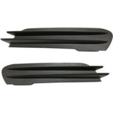 For Chrysler Town & Country Fog Light Cover 2011 12 13 14 15 2016 | Cover Grille Black | CAPA Certified (CLX-M0-USA-REPC108620Q-CL360A70-PARENT1)