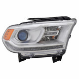 For Dodge Durango Headlight Assembly 2014 2015 | w/ Daytime Running Lamp | Chrome Trim | CAPA Certified (CLX-M0-334-1139L-ACN1-CL360A50-PARENT1)