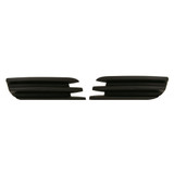 For Chrysler Town & Country Fog Light Cover 2008 2009 2010 | Grille Bezel | Bumper Cover | Black (CLX-M0-USA-ARBC107508-CL360A70-PARENT1)