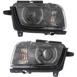 For Chevy Camaro Headlight Assembly 2010 11 12 13 14 2015 | HID | Convertible/Coupe | CAPA (CLX-M0-USA-REPC100328Q-CL360A70-PARENT1)