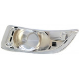 For Chevy Malibu Fog Light Cover 2006 2007 2008 Bezel | Black & Chrome | Plastic | DOT / SAE Compliance (CLX-M0-USA-ARBC107502-CL360A70-PARENT1)