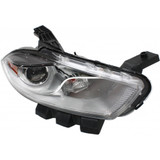 For Dodge Dart Headlight Assembly 2013 2014 2015 | Halogen | Chrome Interior (CLX-M0-USA-REPD100162-CL360A70-PARENT1)