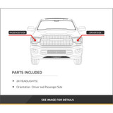 For Chrysler 200 Headlight Assembly 2011 12 13 2014 | Halogen | Black Interior | w/ Chrome Insert | S Model | Convertible/Sedan CAPA (CLX-M0-USA-REPC100318Q-CL360A70-PARENT1)