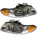 For Dodge Caravan / Grand Caravan Headlight 2000 | Halogen Type | w/ Quad Lamps (CLX-M0-USA-20-5242-90-CL360A72-PARENT1)