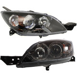 For Mazda 3 Headlight Assembly 2004 05 06 07 08 2009 | Halogen | Hatchback | w/o Bulbs (CLX-M0-USA-M100166-CL360A70-PARENT1)