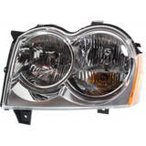 For Jeep Grand Cherokee Headlight Assembly 2005 2006 2007 | Halogen | CAPA (CLX-M0-USA-J100114Q-CL360A70-PARENT1)