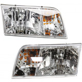 For Ford Crown Victoria Headlight 1998-2011 | Halogen Type | w/ Headlight Bulb | w/ Park Light Bulb | (CLX-M0-USA-20-5234-00-CL360A70-PARENT1)