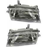 For Mazda Protégé Headlight Assembly 1997 1998 Halogen Type | Sedan (CLX-M0-USA-20-5138-00-CL360A70-PARENT1)