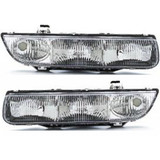 For Saturn SL / SL1 / SL2 Headlight Assembly 1996 97 98 1999 | Sedan / Wagon | Halogen Type (CLX-M0-USA-20-5058-00-CL360A70-PARENT1)