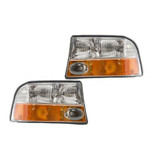 For GMC Jimmy Headlight 1998-2005 Headlight Halogen Type | w/ Fog Lights (CLX-M0-USA-20-5422-00-CL360A70-PARENT1)
