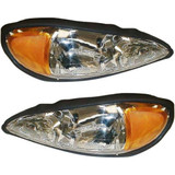 For Pontiac Grand Am Headlight 1999 00 01 02 03 04 2005 Halogen Type (CLX-M0-USA-20-5540-00-CL360A70-PARENT1)