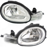 For Chrysler Neon Headlight 2000 2001 2002 Halogen Type | Chrome Interior (CLX-M0-USA-20-5690-09-CL360A70-PARENT1)