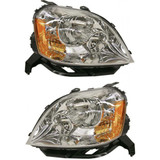 For Ford Five Hundred Headlight Assembly 2005 2006 2007 Halogen | w/o Signal Socket (CLX-M0-USA-F100130-CL360A70-PARENT1)