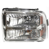 For Ford F-250 / F-350 / F-450 Super Duty Headlight Assembly 2005 2006 2007 Halogen | Excludes Harley-Davidson Model (CLX-M0-USA-F100134-CL360A70-PARENT1)