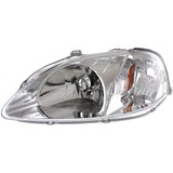 For Honda Civic Headlight 1999 2000 Halogen Type (CLX-M0-USA-20-5662-01-CL360A70-PARENT1)
