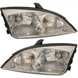 For Ford Focus Headlight Assembly 2005 2006 2007 Halogen (CLX-M0-USA-F100128-CL360A70-PARENT1)