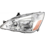 For Honda Accord Headlight Assembly 2003 04 05 06 2007 Halogen | Coupe/Sedan (CLX-M0-USA-H100124-CL360A70-PARENT1)