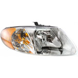 For Dodge Caravan Headlight Assembly 2001 02 03 04 05 06 2007 | Halogen Type | w/ Turn Signal Light Bulb | CAPA Certified (CLX-M0-USA-D100102Q-CL360A70-PARENT1)