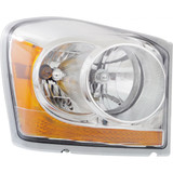 For Dodge Durango Headlight 2004 2005 Halogen | Chrome Interior (CLX-M0-USA-D100124-CL360A70-PARENT1)
