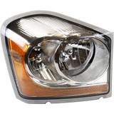 For Dodge Durango Headlight 2004 2005 Halogen | Chrome Interior (CLX-M0-USA-D100124-CL360A70-PARENT1)
