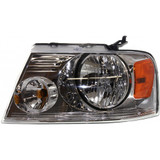 For Ford F-150 Headlight Assembly 2004 05 06 07 2008 | w/ Chrome Trim (CLX-M0-USA-F100112-CL360A70-PARENT1)