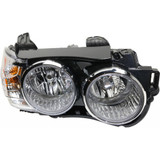 For Chevy Sonic Headlight 2012 13 14 15 2016 | Halogen | Black Interior | w/ Chrome Bezel | HB / Sedan | LTZ w/o Dusk Package | CAPA (CLX-M0-USA-RC10010020Q-CL360A70-PARENT1)