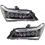 For Acura MDX Headlight Assembly 2014 2015 2016 | LED | CAPA (CLX-M0-USA-RA10010002Q-CL360A70-PARENT1)