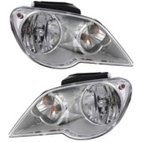 For Chrysler Pacifica Headlight Assembly 2007 2008 | Halogen (CLX-M0-USA-REPC100108-CL360A70-PARENT1)
