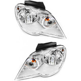 For Chrysler Pacifica Headlight Assembly 2007 2008 | Halogen | CAPA (CLX-M0-USA-REPC100108Q-CL360A70-PARENT1)