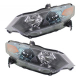 For Honda Insight Headlight Assembly 2010 2011 | Halogen (CLX-M0-USA-REPH100126-CL360A70-PARENT1)