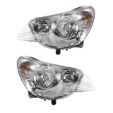 For Chrysler Sebring Headlight Assembly 2007 08 09 2010 | Halogen Type | Convertible / Sedan (CLX-M0-USA-REPC100128-CL360A70-PARENT1)