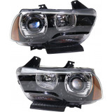 For Dodge Charger Headlight Assembly 2011 12 13 2014 | HID CAPA (CLX-M0-USA-REPD100184Q-CL360A70-PARENT1)