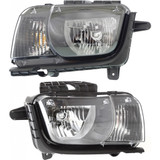 For Chevy Camaro Headlight Assembly 2010 11 12 2013 | Halogen | CAPA (CLX-M0-USA-REPC100130Q-CL360A70-PARENT1)