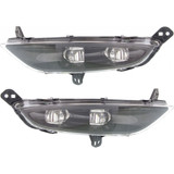 For Chrysler 200 Fog Light Assembly 2015 2016 | LED | Black Interior | Clear Lens (CLX-M0-USA-REPC107560-CL360A70-PARENT1)