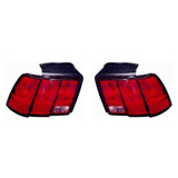 For Ford Mustang 1999-2004 Tail Light Assembly Unit w/o COBRA CAPA Certified (CLX-M1-330-1958L-UC-PARENT1)