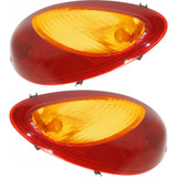 CarLights360: For 2004 2005 Chrysler PT Cruiser Tail Light Assembly w/Bulbs DOT Certified (CLX-M1-332-1931L-AF-CL360A1-PARENT1)