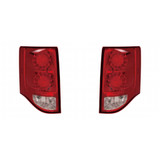For Dodge Grand Caravan 2011-2013 Tail Light Assembly CAPA Certified (CLX-M1-333-1924L-AC-PARENT1)