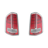 KarParts360 Fits Chrysler 300 Sedan 2011 2012 Tail Light Assembly W/O Chrome TYPE2 CAPA (CLX-M1-332-1962L-AC-PARENT1)