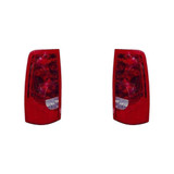 CarLights360: For 2003 Chevy Silverado 1500 Tail Light Assembly DOT Certified (CLX-M1-334-1906L-UF-CL360A1-PARENT1)