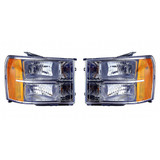 CarLights360: For 2007-2013 GMC Sierra 1500 Headlight Assembly w/ Bulbs - (DOT Certified) (CLX-M1-334-1147L-AF-CL360A1-PARENT1)