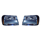 CarLights360: For 2006 07 08 2009 Chevy Trailblazer Headlight Assembly w/ Bulbs Black Housing - DOT Certified (CLX-M1-334-1150L-AF2-CL360A1-PARENT1)