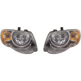 CarLights360: For 2005 2006 2007 Chrysler Town & Country Headlight Assembly w/Bulbs CAPA Certified (CLX-M1-332-1170L-AC-CL360A1-PARENT1)